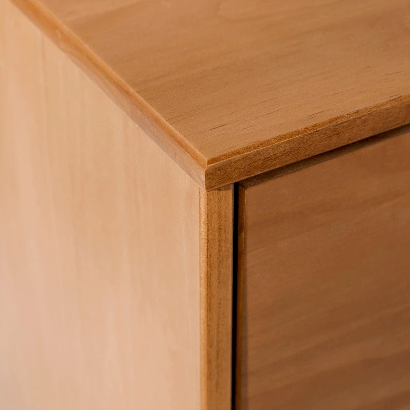Meuble TV 70 pouces en bois massif de style Mid-Century