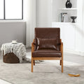 Fauteuil lounge en velours avec coussin