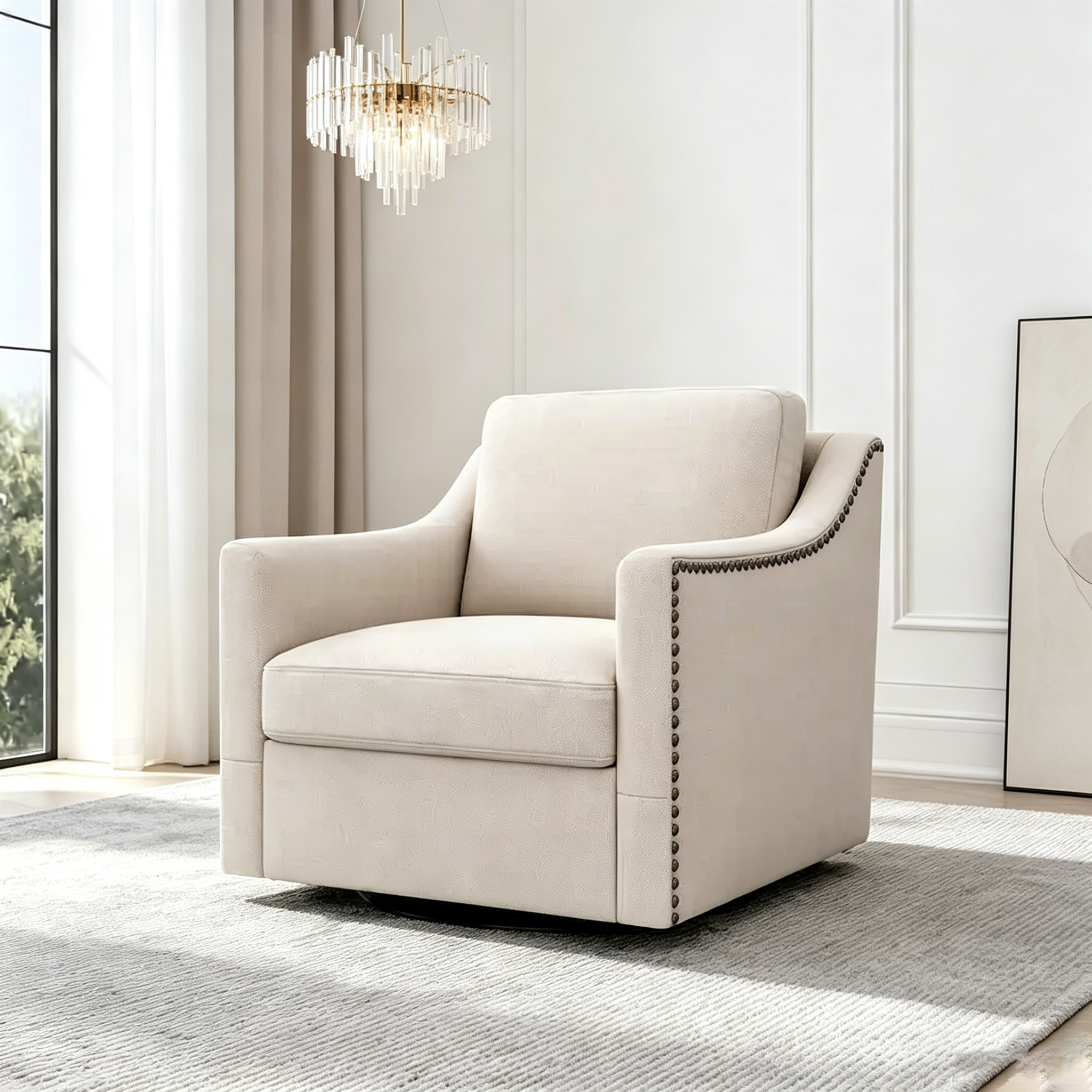 Fauteuil pivotant à 360 degrés