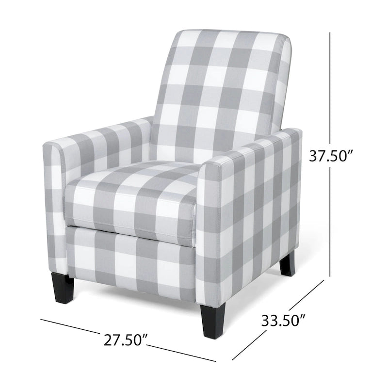 Fauteuil inclinable moderne à dossier réglable