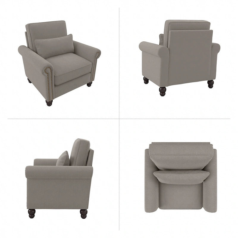 Chaise longue avec accoudoirs