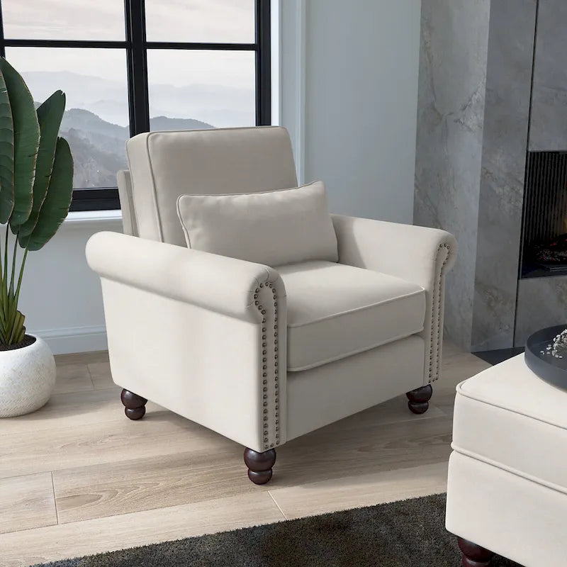 Chaise longue avec accoudoirs