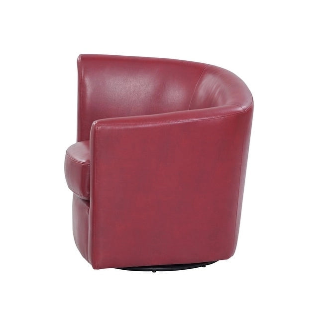 Fauteuil pivotant 360° en similicuir