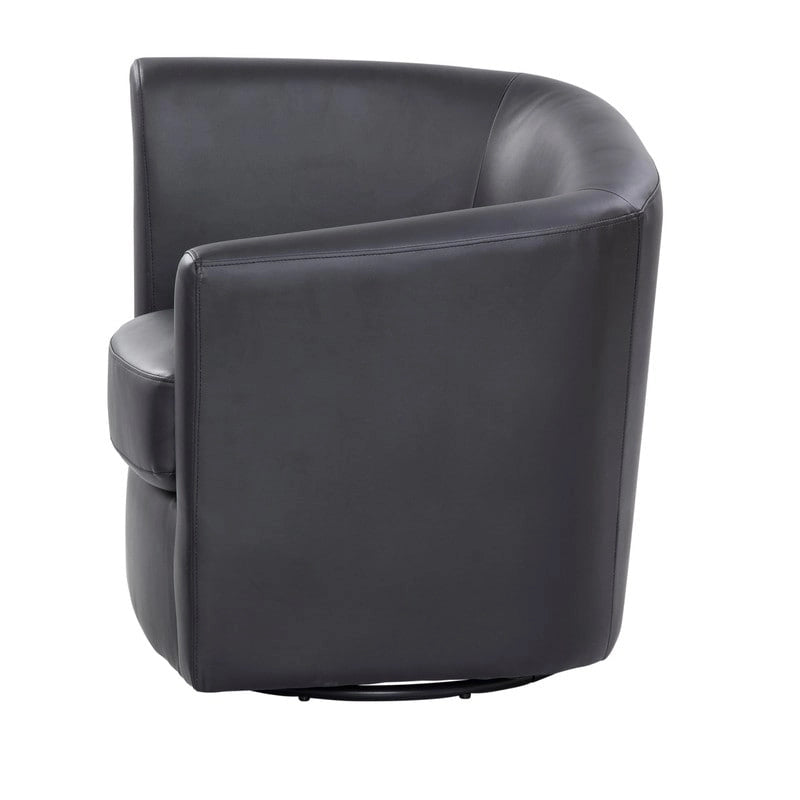 Fauteuil pivotant 360° en similicuir