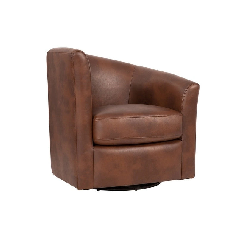 Fauteuil pivotant 360° en similicuir