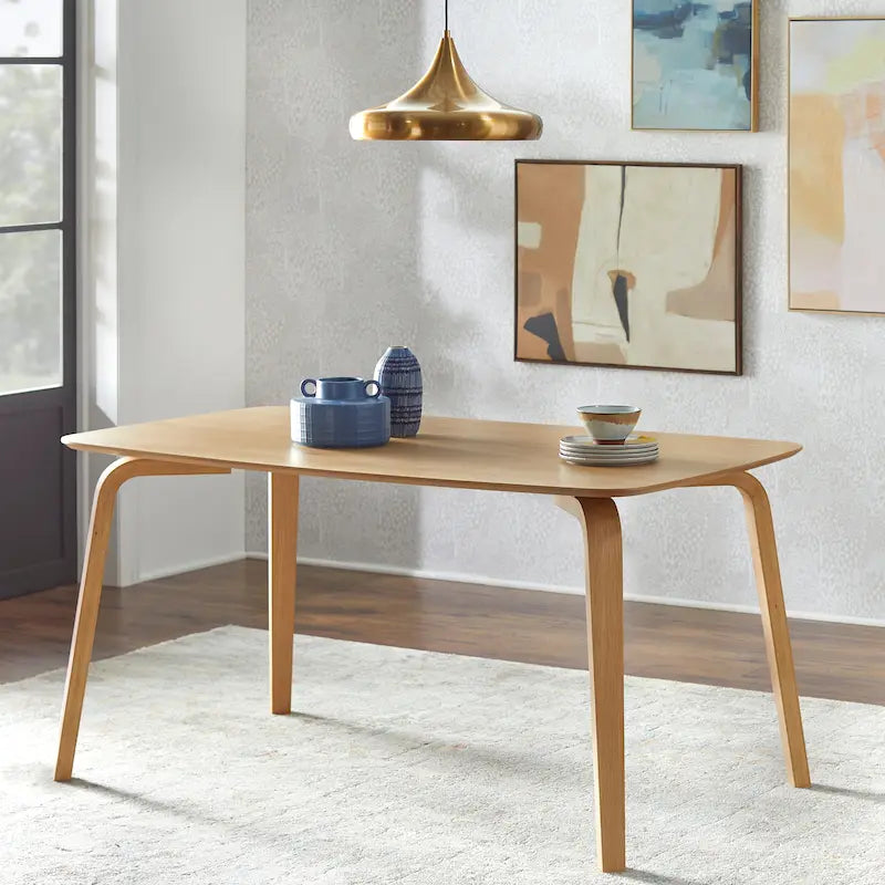 Table à manger moderne du milieu du siècle