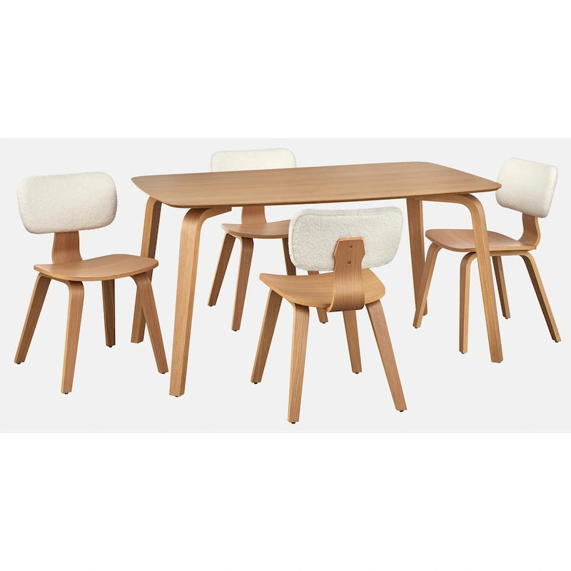 Table à manger moderne du milieu du siècle