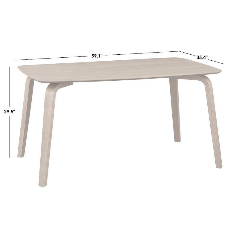 Table à manger moderne du milieu du siècle