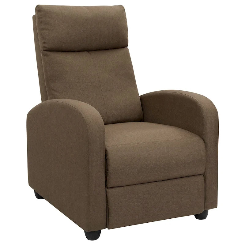 Fauteuil inclinable en tissu pour salon simple