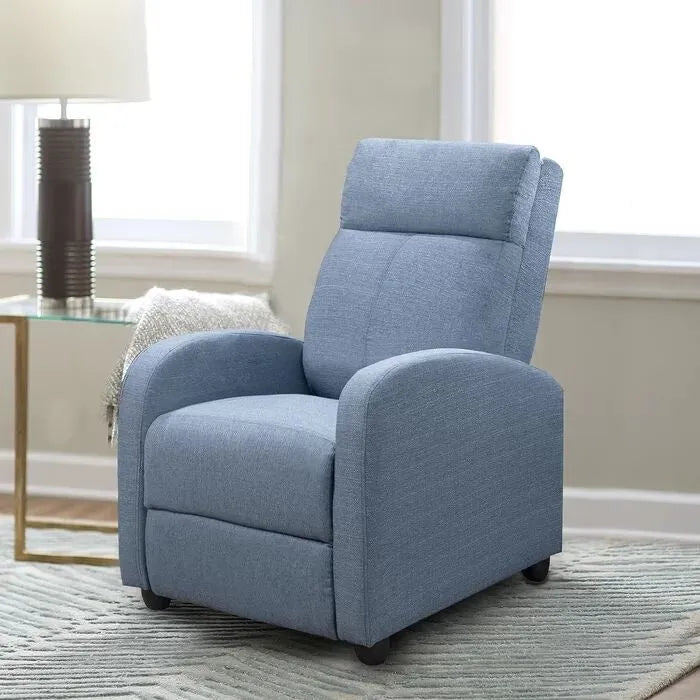 Fauteuil inclinable en tissu pour salon simple