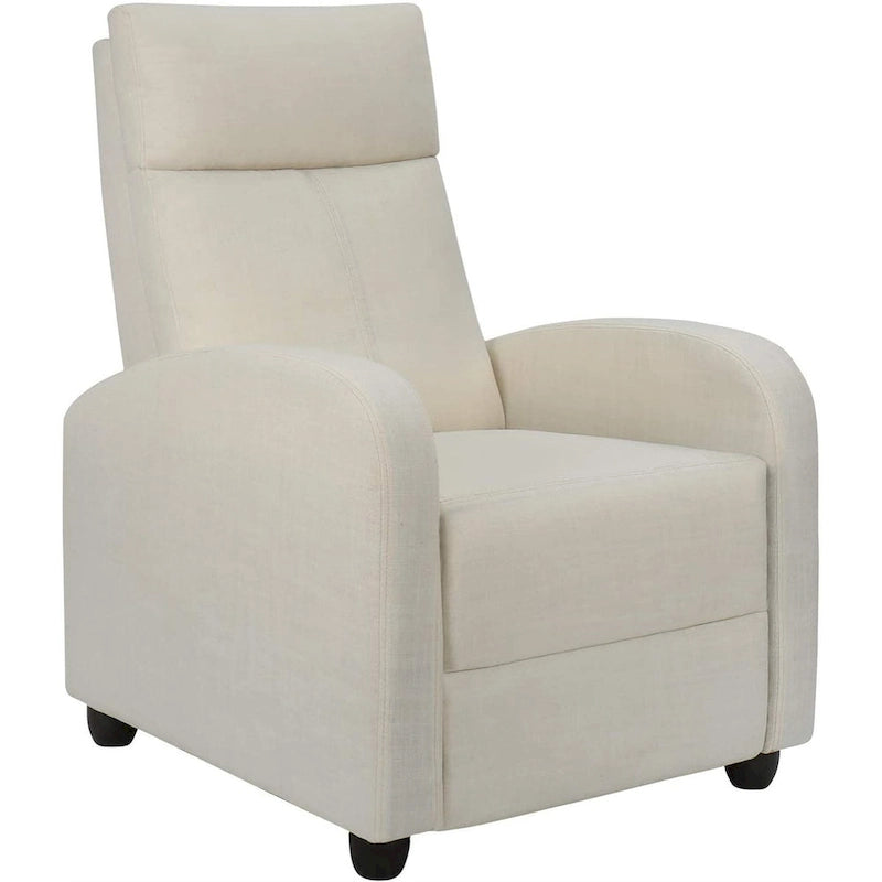 Fauteuil inclinable en tissu pour salon simple