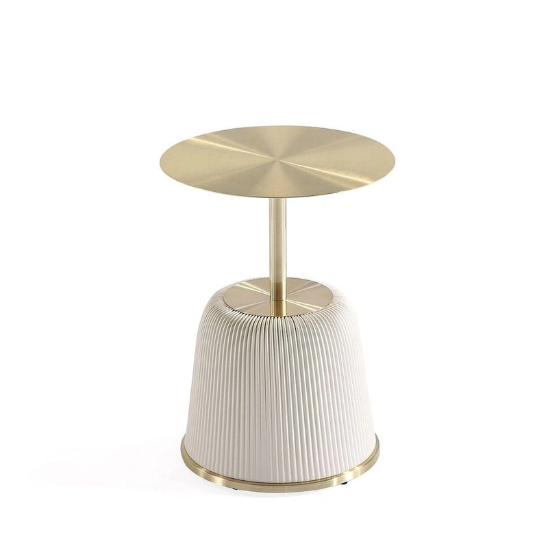 Table d'appoint rembourrée moderne