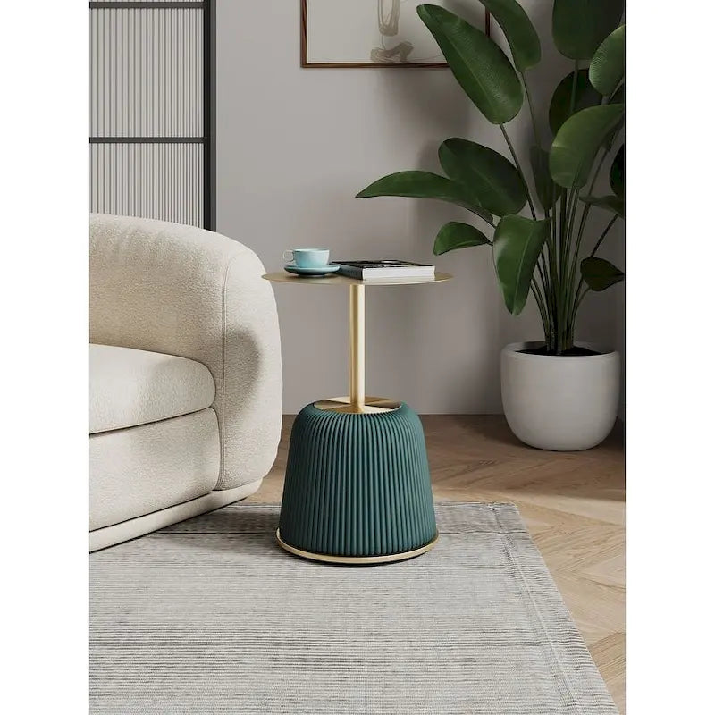 Table d'appoint rembourrée moderne