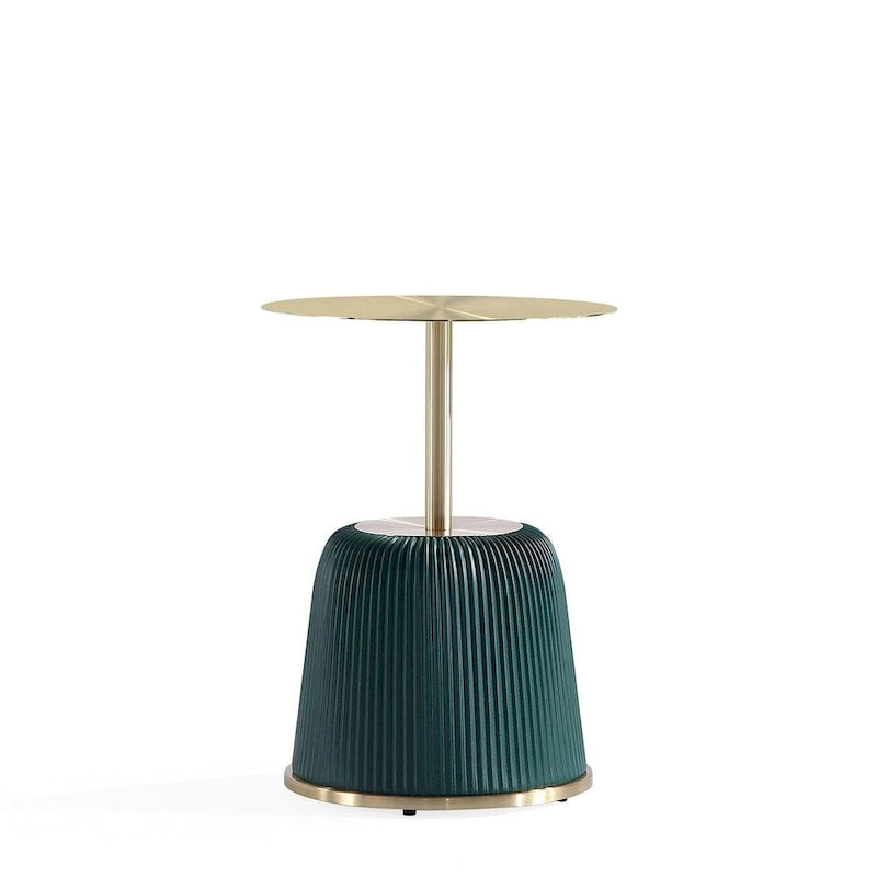 Table d'appoint rembourrée moderne