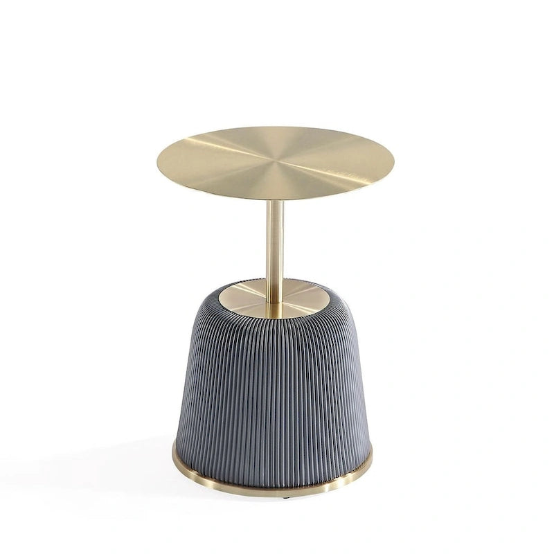 Table d'appoint rembourrée moderne