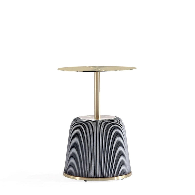 Table d'appoint rembourrée moderne