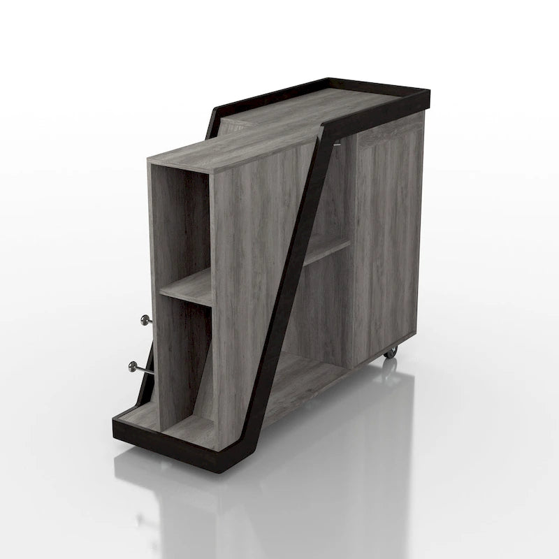 Meuble à vin mobile moderne à six couches