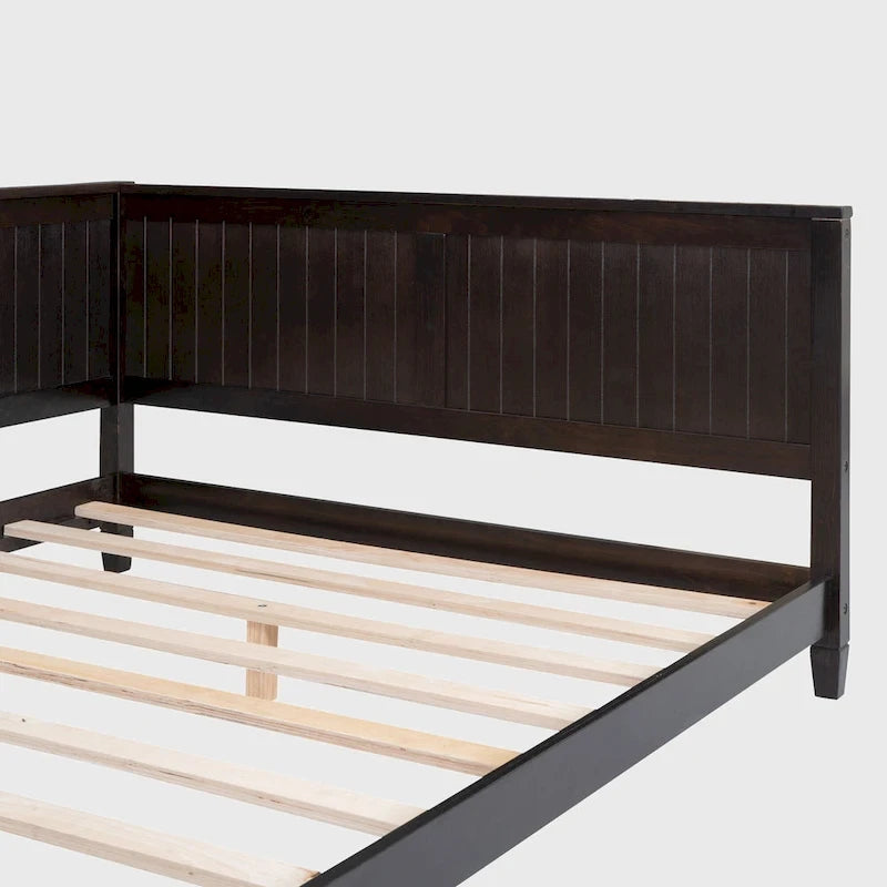 Lit de repos en bois pleine grandeur