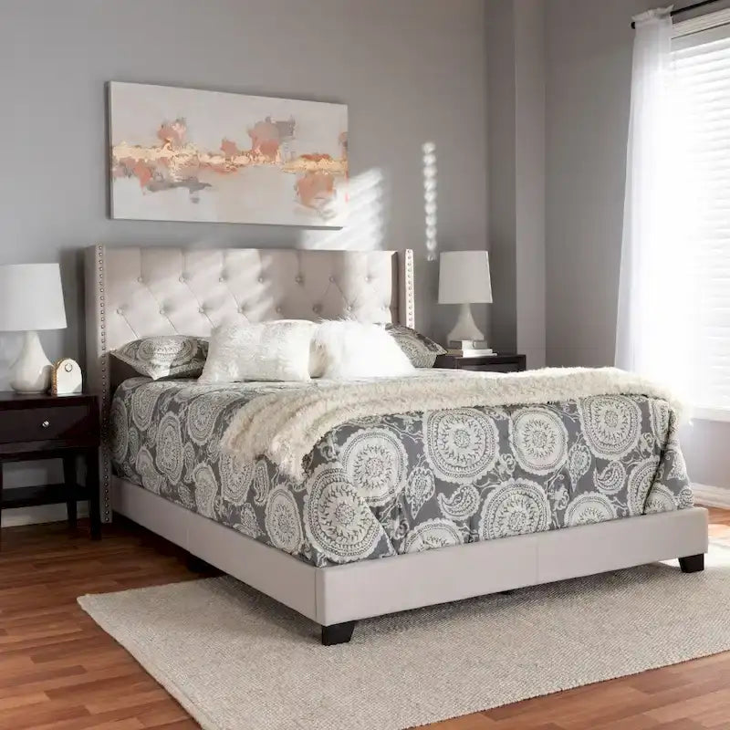 Contemporary Bed by Baxton Studio