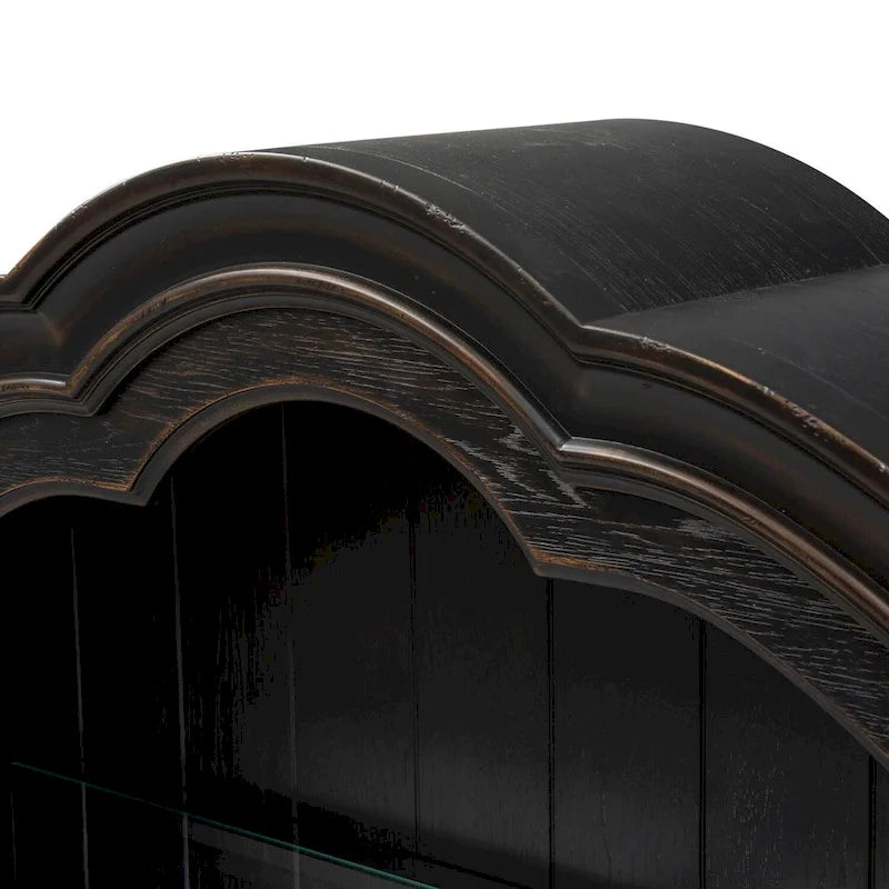 Buffet noir antique