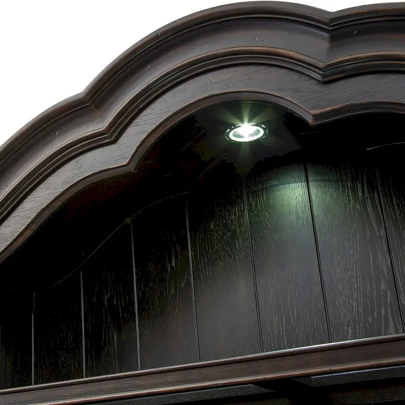 Buffet noir antique