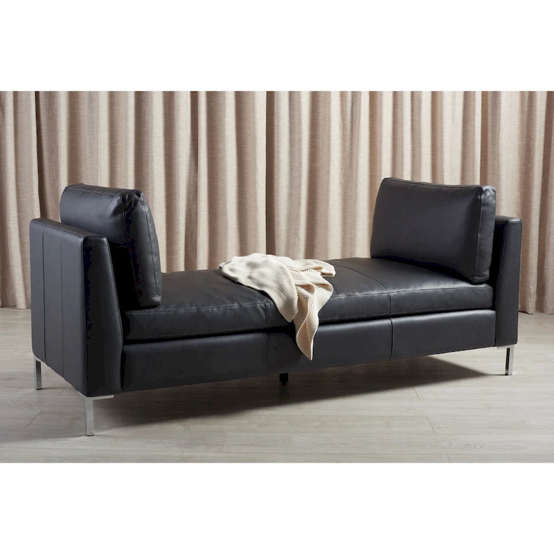 Banc en cuir
