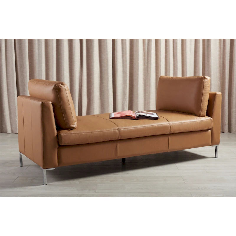 Banc en cuir