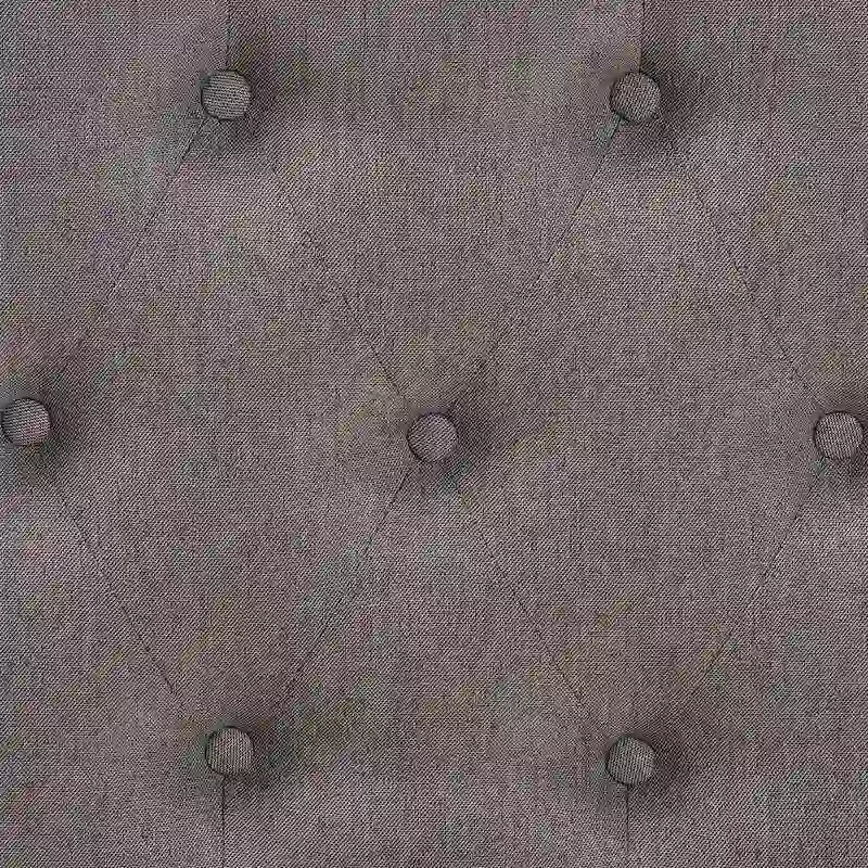 Repose-pieds rembourré moderne du milieu du siècle
