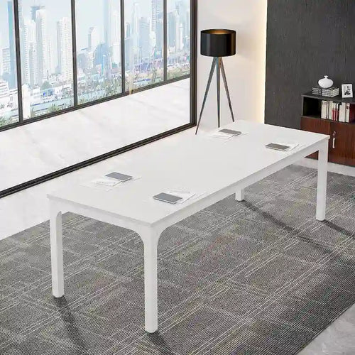 Table de conférence de séminaire d'affaires rectangulaire de 6,5 pieds
