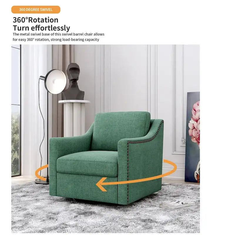 Fauteuil pivotant à 360 degrés