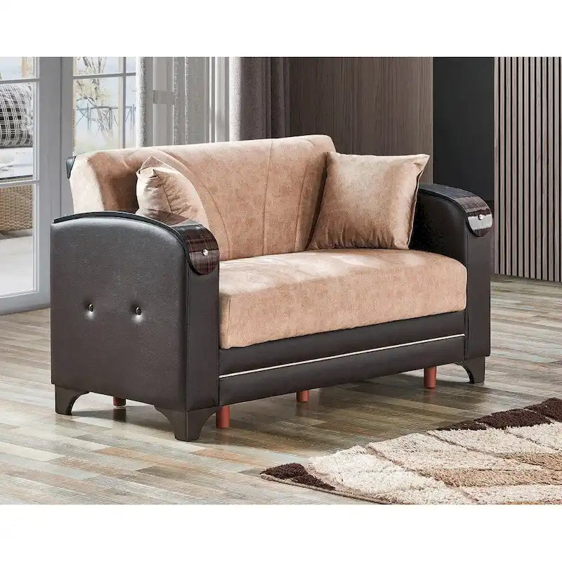 Ensemble de salon moderne 3 pièces comprenant un canapé, une causeuse et un fauteuil