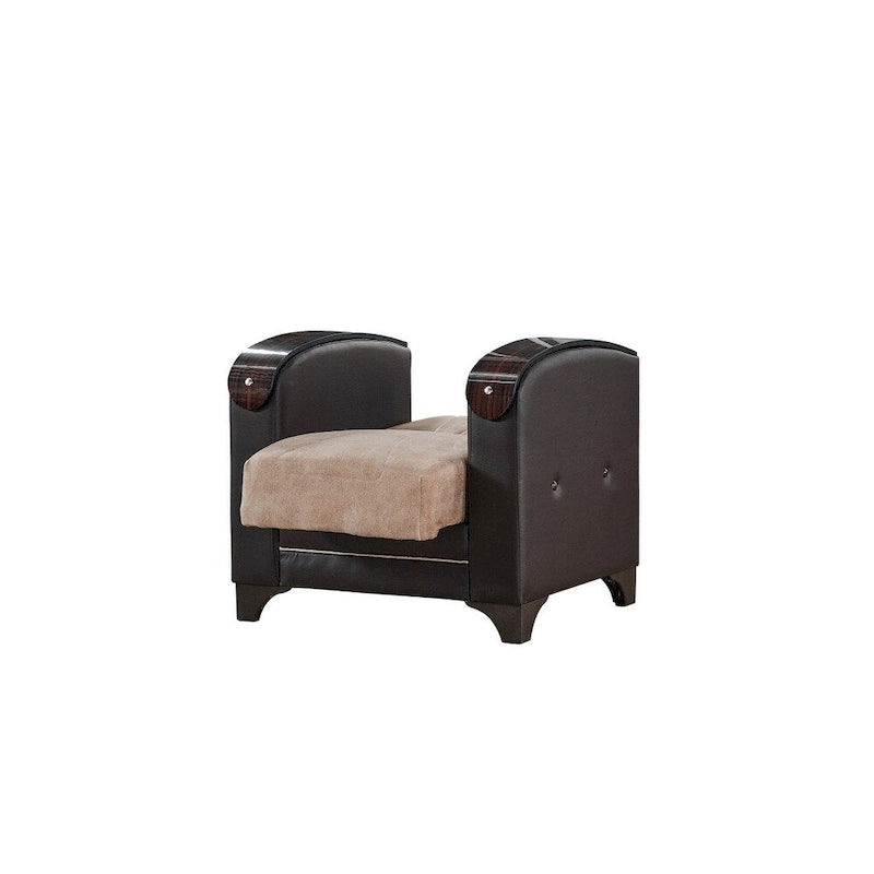 Ensemble de salon moderne 3 pièces comprenant un canapé, une causeuse et un fauteuil