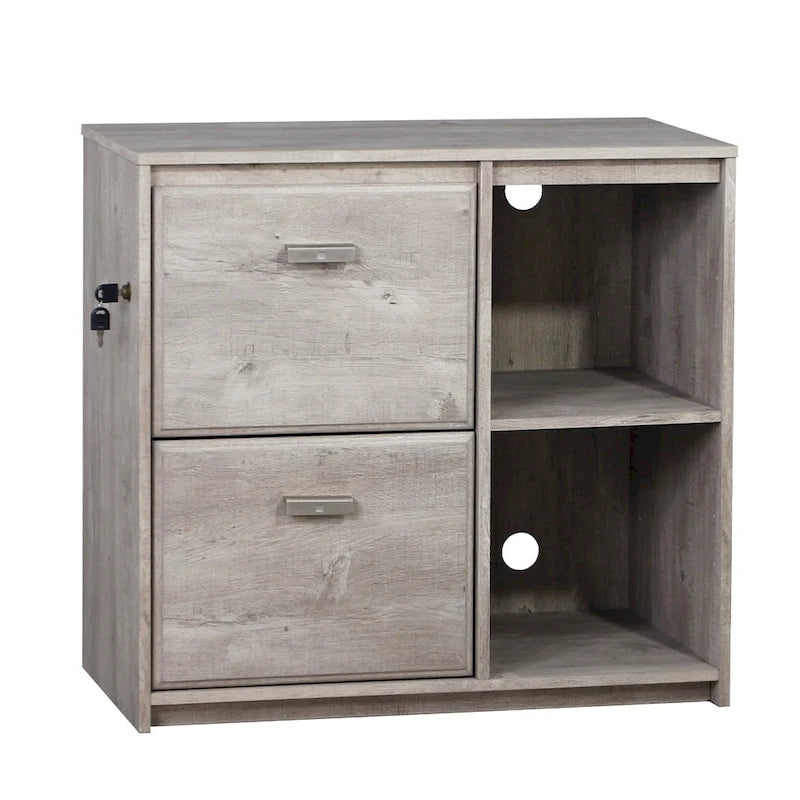 Meuble de classement double épaisseur de style rustique