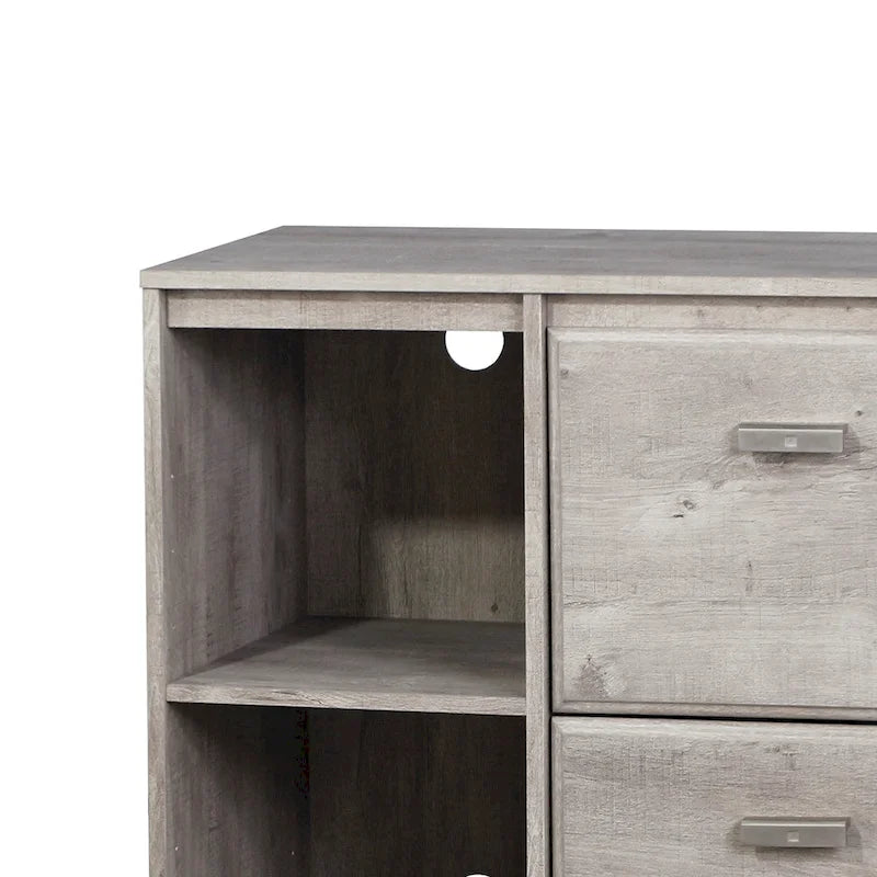Meuble de classement double épaisseur de style rustique