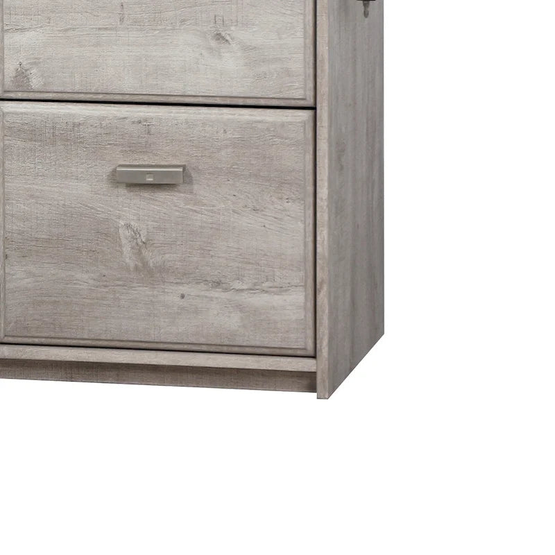 Meuble de classement double épaisseur de style rustique