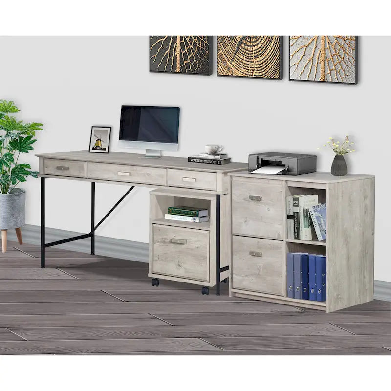 Meuble de classement double épaisseur de style rustique