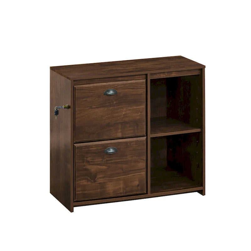Meuble de classement double épaisseur de style rustique