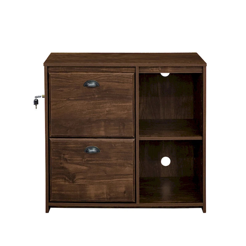 Meuble de classement double épaisseur de style rustique
