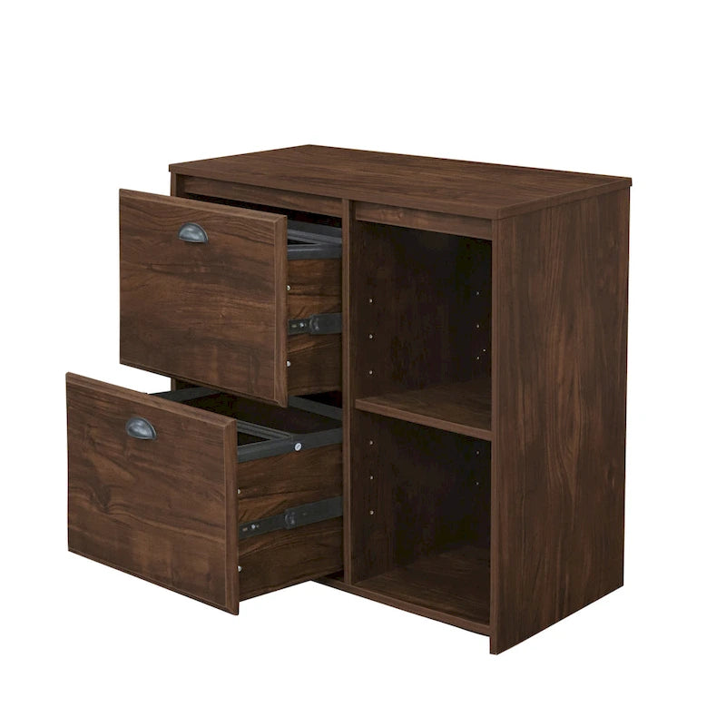 Meuble de classement double épaisseur de style rustique