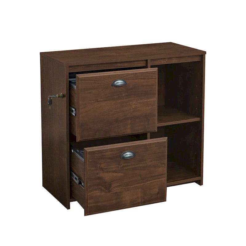 Meuble de classement double épaisseur de style rustique