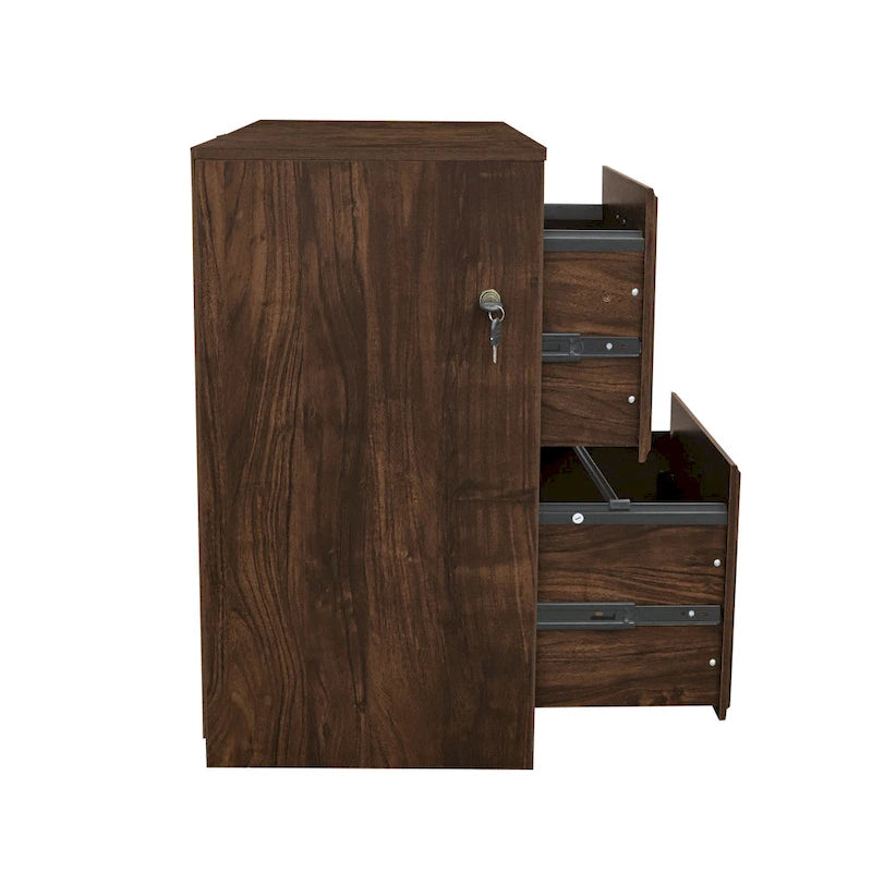 Meuble de classement double épaisseur de style rustique