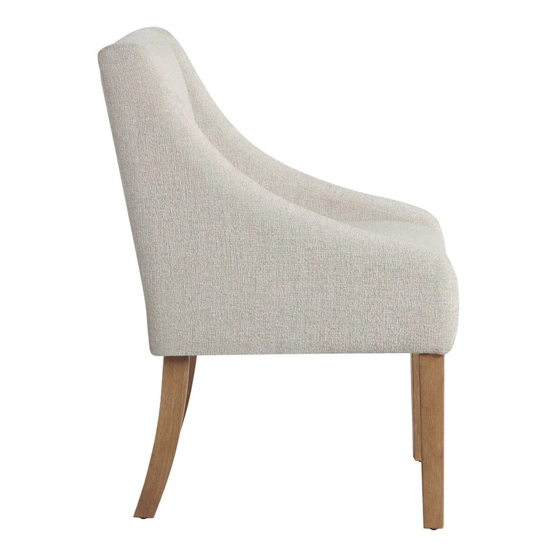 Chaise de salle à manger capitonnée