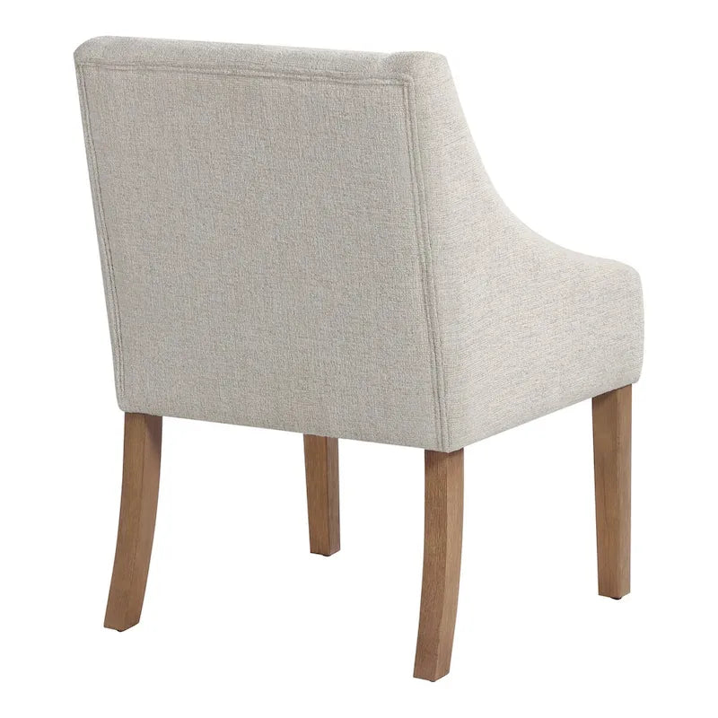 Chaise de salle à manger capitonnée