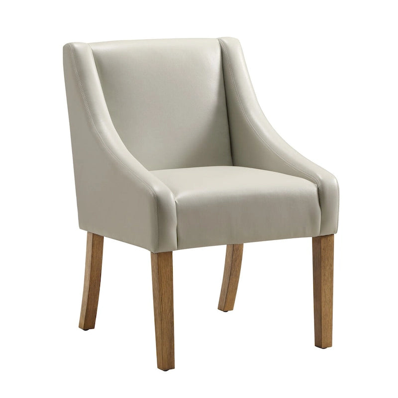 Chaise de salle à manger capitonnée